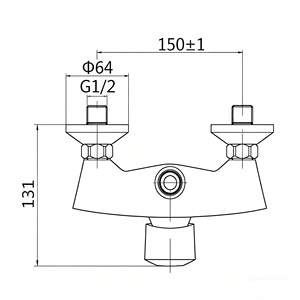 Mitigeur de <span class=keywords><strong>douche</strong></span> mural chromé en laiton pour salle de bain, robinet de baignoire et de <span class=keywords><strong>douche</strong></span>, vanne de robinetterie bain et <span class=keywords><strong>douche</strong></span> - Product Image 2