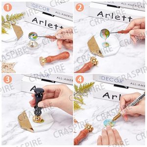 ตราประทับขี้ผึ้งโลโก้แบบกำหนดเอง/ตราประทับขี้ผึ้งตัวอักษร - Product Image 5