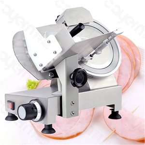 Máquina Cortadora de Carne Congelada Semiautomática Comercial, Rebanadora de Salchichas, Filetes, Queso, Jamón y Carne - Product Image 1