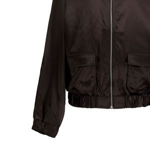 Veste en satin personnalisée de qualité supérieure, best-seller, avec logo sur mesure, pour hommes – Veste en satin sur mesure, best-seller - Product Image 3