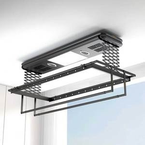 Intelligent <b>lighting</b> remote control lifting sterilization disinfection natural air drying hot air drying electric drying rack - Product Image 5