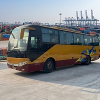 Autobus d'occasion Yutong Mini personnalisé 49 places, minibus d'occasion Coaster à vendre