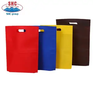 Colorfull Spunbonded Boodschappentas Non-woven Tas Gemaakt In Vietnam 100% Virgin Polypropylen