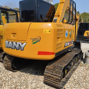 Excavadora Sany75C de Segunda Mano de Alta Calidad, Excavadora Hidráulica de 7.5 Toneladas, Mini Excavadora Sany 75 Usada para Construcción - Product Image 1