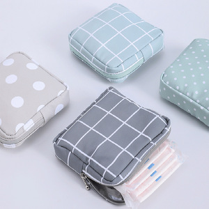 Sac de rangement de serviettes hygiéniques pour jeunes filles Sac de serviette hygiénique portable Sac mensuel Pochette de tri diverse - Product Image 2