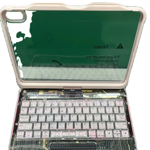 เคสเรืองแสงสำหรับ <span class=keywords><strong>iPad</strong></span> 2025 รุ่น<span class=keywords><strong>ใหม่</strong></span><span class=keywords><strong>ล่าสุด</strong></span> เคสคีย์บอร์ดน่ารักพร้อมแทร็คแพดแบบมัลติทัช ใช้งานร่วมกับ <span class=keywords><strong>iPad</strong></span> 10.9 นิ้ว รุ่นที่ 10 A16 2025 - Product Image 1