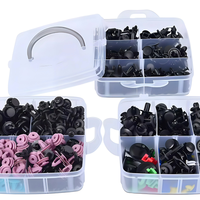 Nouveau kit de fixation pour garnitures de pare-chocs avant et panneaux de porte en nylon pour voiture