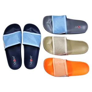 Mayorista Casual Interior Baño Diapositivas OEM Hombres PVC Antideslizante En Suela Zapatos Diseñador Personalizado Playa Verano Zapatillas