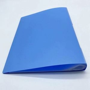 <b>A4</b> Size Colorful Plastic Clear File <b>Folder</b> Display Book With 20 Pockets Document File <b>Folder</b> 1Pc/Pack - Product Image 3