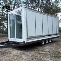 Expandable Mobile Travel Trailer, Container Trailer