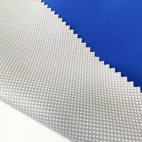 Tissu Ripstop Romma Dobby Pongee 100% Polyester Laminé TPU Imprimé de Haute Qualité pour Veste