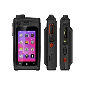 Android Inframerah Malam Visi LED Membuka UNIWA A19S IP68 Mobile Phone With LTE POC Zello Walkie Talkie