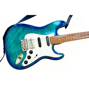 Guitare électrique Surpass Music High Gloss 39 pouces ST, corps en aulne, 6 cordes, style <span class=keywords><strong>Strat</strong></span> - Product Image 5