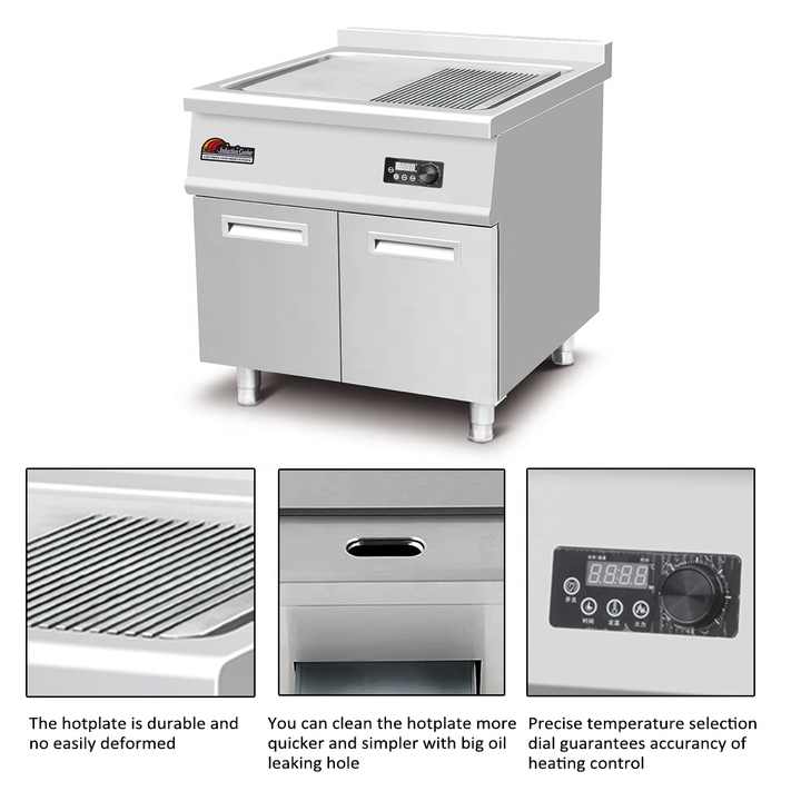 电扒炉商用西餐厅立式大型煎牛排炉手抓饼铁板烧