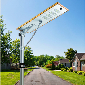 20W 30W 50W 60W 80W 150W 200W IP66 <b>LED</b> Solar Street <b>Light</b> All-in-One Outdoor Wall <b>Light</b> with Remote Control - Product Image 1