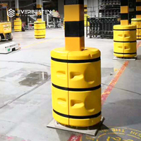 Système de protection flexible Everbesten avec barrière de sécurité et poteau anti-choc pour la protection des sols d'usine