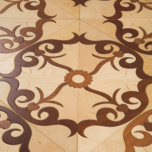 AVANTIMORA Prefinished Hand <b>Painting</b> RoHS Coastal Grade ABCD 14mm 15mm Multilayer Walnut T&G Floor Wood Parquet for Staircase - Product Image 1