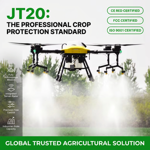 <span class=keywords><strong>Drone</strong></span> agricole professionnel JT20 pour la pulvérisation, UAV autonome de protection des cultures avec contrôle précis du débit, certifié CE - Product Image 1