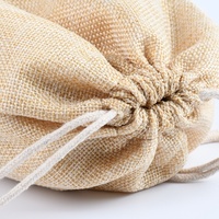 Sacs en jute à cordon large Spotly pour la mode féminine, sacs à vin recyclables en tissu composite de chanvre, figurine bracelet
