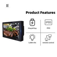 Pantalla LCD de montaje en pared Reproductor de medios y video de señalización digital para publicidad Incluye Programa de Afiliados SDK