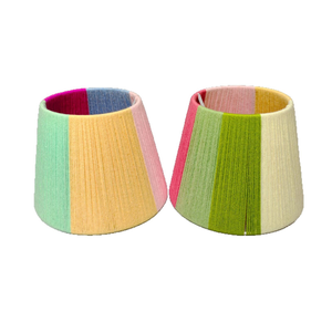 <span class=keywords><strong>Abat</strong></span>-<span class=keywords><strong>jour</strong></span> de lampe de table en tissu personnalisable, en lin tressé rotin, rond, pour décoration de mariage, lampe de table, lampe sur pied - Product Image 5