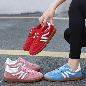 <span class=keywords><strong>Sneakers</strong></span> Casual in <span class=keywords><strong>Pelle</strong></span> da <span class=keywords><strong>Donna</strong></span>, <span class=keywords><strong>Sneakers</strong></span> Retrò da Uomo, Scarpe da Passeggio Traspiranti Antiscivolo alla Moda - Product Image 5