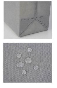 Sacs fourre-tout personnalisés de haute qualité avec logo imprimé, en non-tissé recyclé, imperméables, légers, réutilisables, pliables, de différentes tailles pour le shopping - Product Image 6