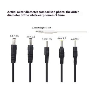 यूएसबी डीसी 5 वी चार्जिंग केबल और केबल असेंबली आकार 5.5/4.0/3.5/2.5 - Product Image 3