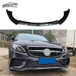 W213 classe <span class=keywords><strong>E</strong></span> alta qualità fibra di carbonio BS stile labbro anteriore del paraurti anteriore per Mercedes Benz <span class=keywords><strong>E</strong></span> classe E260 E320 E400 - Product Image 1