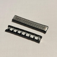 Bandes d'espacement en butyl en alliage d'aluminium 22A pour fenêtres/porte à double vitrage, design moderne, installation par vis, excellente tenue 5+ ans
