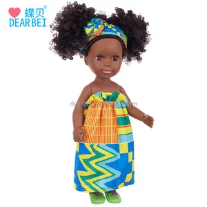 Muñeca Reborn de piel negra de alta calidad para bebés, juguete personalizado de 14 pulgadas, para Niñas Americanas como 4 compradores