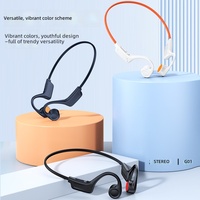 Headset Konduksi Tulang X7s untuk V5.4 Memori 32G ANC IPX-8 Tahan Air Pengisian Daya Magnetis untuk Musik Olahraga Lari Berenang