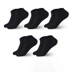 جوارب رياضية رجالية سوداء من القطن المضغوط والمسامي للجري وركوب الدراجات في الهواء الطلق - Product Image 3