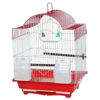 Cage à oiseaux en fil de fer épais pour perroquets et moineaux