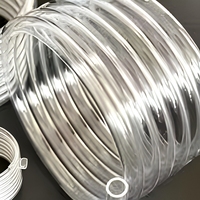 Tube en spirale en quartz de silice fondue transparente sur mesure, tailles personnalisées disponibles pour les laboratoires, l'industrie des semi-conducteurs et l'industrie photovoltaïque