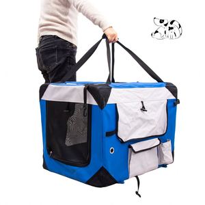 Cage pliable pour animaux de compagnie, chien ou chat, intérieur/extérieur, anti-rayures, maille respirante, portable, pour voyage - Product Image 6