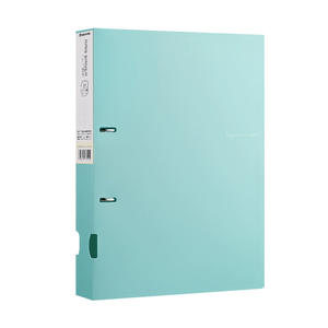 Nouveau modèle de classeur à deux trous A4, porte-documents détachable à double clip, boucle à anneaux perforée pour le rangement de fichiers et de papiers d'examen - Product Image 2