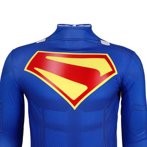 Nuevo traje de <span class=keywords><strong>Superman</strong></span> Deluxe para hombre mono con cubiertas de zapatos y <span class=keywords><strong>capa</strong></span> - Product Image 2