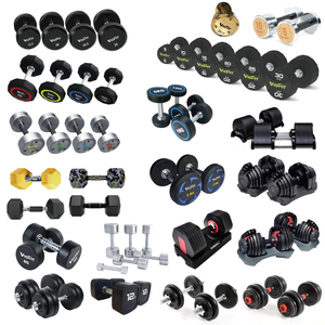 Haltères réglables VIGFIT Premium, gain de place, ensemble d'haltères commerciaux pour la <span class=keywords><strong>musculation</strong></span> à domicile, exercices de fitness - Product Image 5