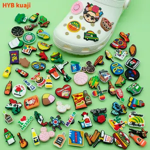 Multiple Themes Various Styles Cute Manufacturer Personalized DIY Detachable Shoes Charms