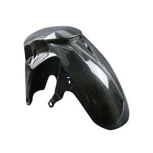 Guardabarros Delantero de Motocicleta AISKA, Piezas de Carbono 100% Fibra de Carbono Seca 3K, para <span class=keywords><strong>HONDA</strong></span> <span class=keywords><strong>XADV</strong></span> <span class=keywords><strong>750</strong></span> 2017+ - Product Image 2