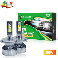 Controlador Externo de 90W 12V/24V para Bombillas LED de Faros Delanteros de Coche H1 H4 H7 H11, Repuesto Automotriz