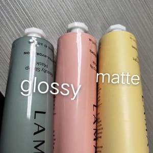 Tubos plegables con tapa de aluminio Cosméticos Tubo de metal suave 50ml 80ml <span class=keywords><strong>Primer</strong></span> Paquete sin plástico Protector solar Tubos mate reciclables - Product Image 5