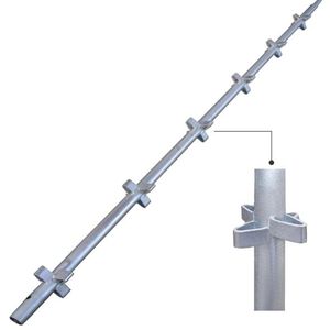 Échelle pliante et pièces d'échafaudage Kwikstage, échafaudage en acier galvanisé pour la construction, galvanisation à chaud, 7-17 kg CN;GUA - Product Image 1