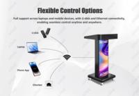 Sistema Completo de Pantalla LED para Interiores 4K a Todo Color P1.5P1.8P2 P2.5, Podio con Pantalla LED para Conferencias y Discursos, Pantalla de Video LED