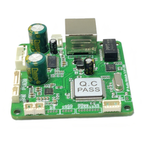 Tarjeta de Audio para Transmisión en Red con Amplificador de Potencia, Salida de Audio Unidireccional, Módulo de Transmisión para Altavoz de Columna