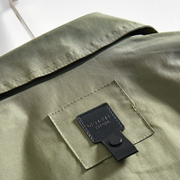 Veste de travail de charpentier personnalisée par les fabricants, lavée et délavée, veste utilitaire vintage pour homme, coupe-vent et imperméable