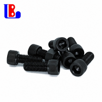 Tools & Hardware Fasteners Class 8 Class 10 Socket Head Cap Bolt Zinc Black Finish Steel UNC UNF Custom Size