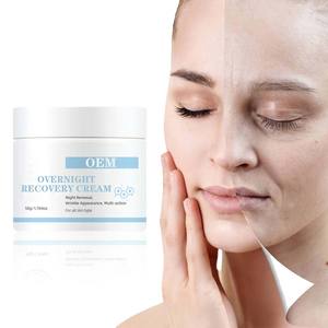 Crème réparatrice à la niacinamide et à l'hyaluronate de sodium - Pour <span class=keywords><strong>une</strong></span> utilisation de jour et de <span class=keywords><strong>nuit</strong></span> pour réduire les rides, hydrater en profondeur et améliorer la texture de la peau - Product Image 2