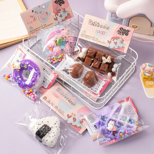 Juguetes Antiestrés de Textura Arcillosa Súper Suave con Temática de Comida, Gadgets para Aliviar el Estrés, Bolsas Sorpresa en Caja Pequeña para Niños - Product Image 3